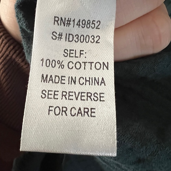 Cotton dress with pockets - Picture 3 of 3